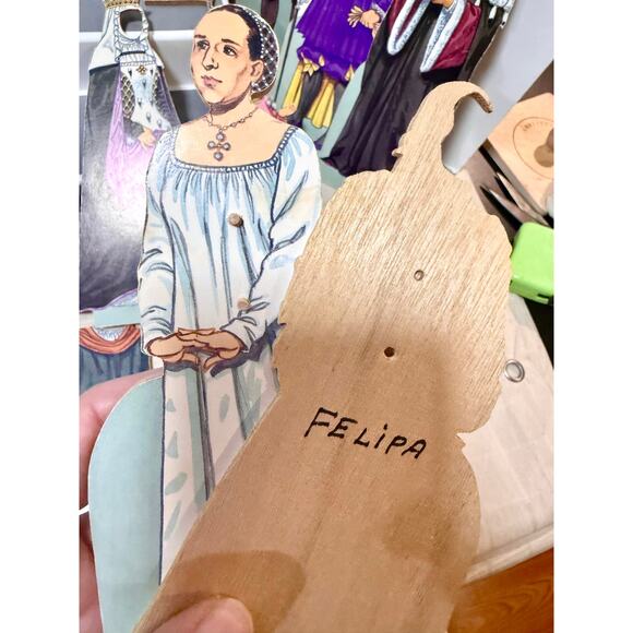 Christopher Columbus Paper Dolls Paperback Tom Tierney 1991 on boards - Picture 2 of 8